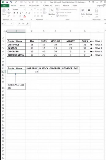 part2: hlookup() function in MS Excel. #edutok #edutokhindi #3idiotsmedia #tiktok_india #excel