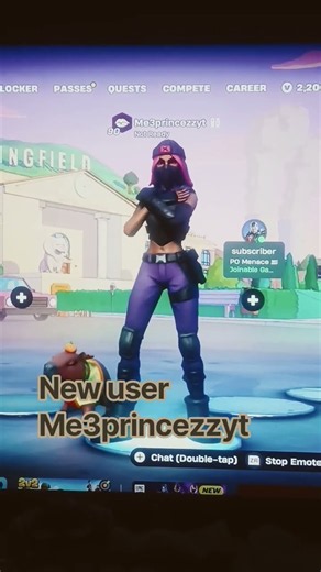 #fortnite ♡Join up empty lobby♡ (change my user)