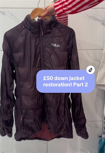 £50 Down Jacket Restoration: Remarkable Transformation