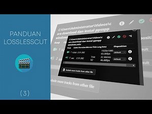 Cara Mengubah Video Jadi Audio - LosslessCut
