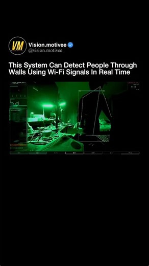 Vision Motivee | Daniyal on Instagram: "Your Wi-Fi isn't just connecting devices anymore, it can also map human movement through solid walls. This setup uses Wi-Fi Channel State Information (CSI), a technique that measures how radio waves subtly change as they bounce off objects, including the human body. When someone moves, stands, or shifts posture, those disturbances are captured in the signal Multiple small Wi-Fi devices transmit and receive signals simultaneously, while software analyzes ti