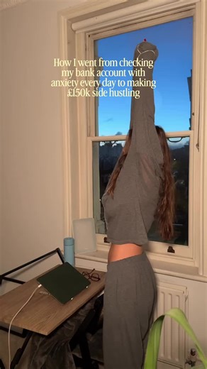 Honestly is there any worse feeling? This is How I went from checking my bank account with anxiety to making £150k on the side of my full time job The shift wasn’t one big moment. It was tiny ones stacked every week. • Stopped spending 3 hours worrying about money and started spending 3 hours a week actually making it — side hustle hours in the calendar, non-negotiable • Started selling things I already owned — cleared out my house and made money before I even had a business idea. This broke the
