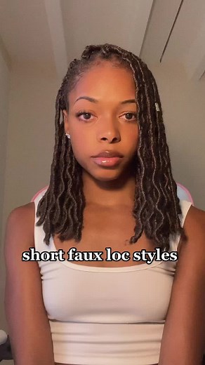 Faux Locs Hairstyles Short - Hair Ideas for Natural Hair