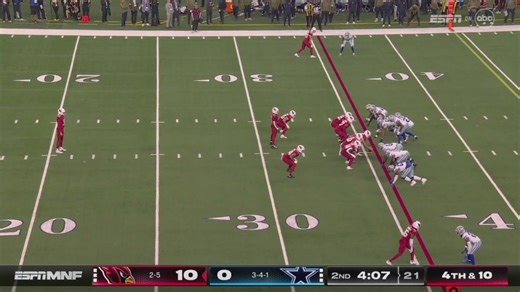 Cowboys block punt for TD