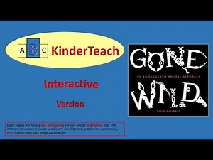 Gone Wild: An Endangered Animal Alphabet - Interactive Read Aloud