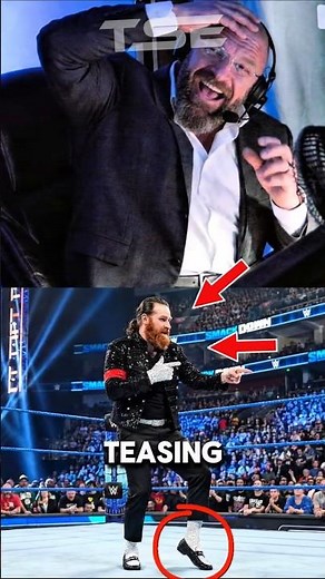 Did You Catch Sami Zayn Teasing A Gimmick Change?! 😨 #wwe