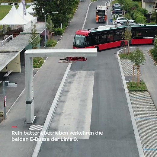 Leise und sauber durch Biel – mit Antriebs- und Ladelösungen von ABB!