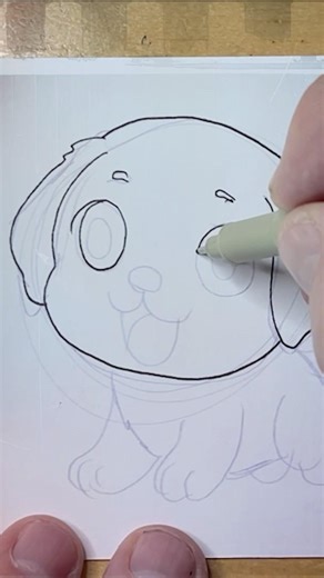 How to draw Anime Dogs 1 #art #drawing #ink #dog #sketch #drawingtutorial #artist #cute