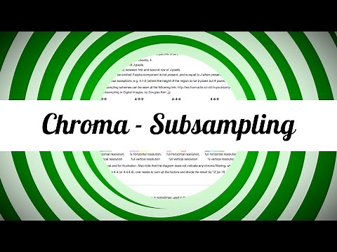 Composição - Chroma Subsampling (tutorial em português)