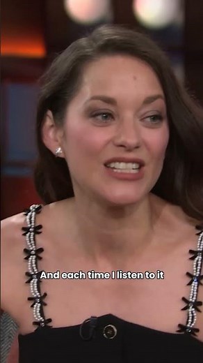 Marion Cotillard is obsessed with Kelly Clarkson's 'Never Enough'