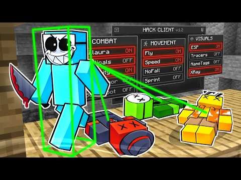 Usei Hack Para Trolar Meus Amigos no Murder Mystery!