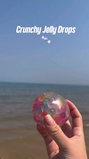 13K views · 65 reactions | Beach day with my fav stress ball  hands + ears = pure relaxation  #asmr #stressball #satisfying #beachvibes #relaxing #fidgettoy #oddlysatisfying #antistress #asmrsounds #chillvibes | Jolislime | Facebook