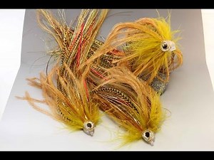 Pike tube Fly tying lesson, step by step how to tie: The bleeding bream