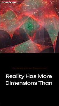 Why REALITY Has 11 DIMENSIONS (And We Only See 3) | Explained in 2 Minutes #shorts #reality #youtube