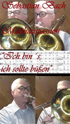 Karfreitag Johann Sebastian Bach Matthäuspassion Choral #trombone #musik