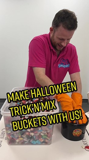 How to Make Halloween Trick'n'Mix Buckets | Sweetshop DIY Tutorial