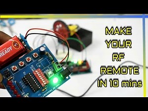 RF transmitter and Receiver|Making 4 Channel RF 433Mhz Wireless remote control tamil |Tutorial