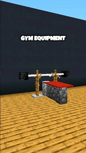 Minecraft GYM Equipment Build 💪✨