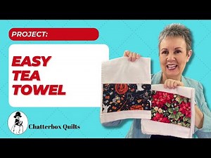 How to Make a Tea Towel: Step-by-Step Tutorial