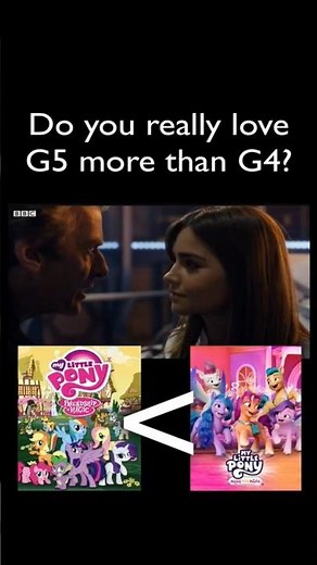 Do you really love G5 more than G4? #mylittlepony #mlpg5 #brony #mlp #tellyourtale #makeyourmark