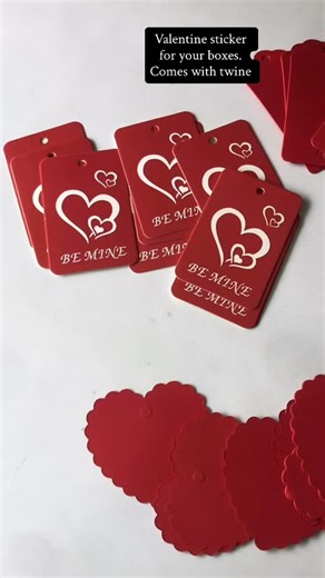 These valentine stickers will move your packaging from 0 - 100 this season.. It cost N300 for a pack of 10, it comes with twine To order, please send a dm or call/Whatsapp 08028831003 or 08074190263 Feel free to visit our store at: Block F4, Shop 128, HFP Eastline Shopping Complex, Off Lekki-Epe Expressway, Ajah Lagos. Pay only to 5887448012 Fcmb OG Cakes N More. #valentineboxes #cakepackaginginlagos #giftpackaginglagos #cakepackaging #giftboxinlagos | Og caketools