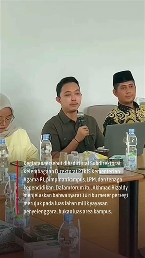 Sosialisasi Regulasi Penjaminan Mutu PTKIS Tahun 2026