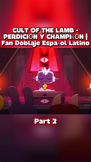 CULT OF THE LAMB - PERDICIÓN Y CHAMPIÑÓN | Fan Doblaje Español Latino #humor #animacion #mexico #fyp