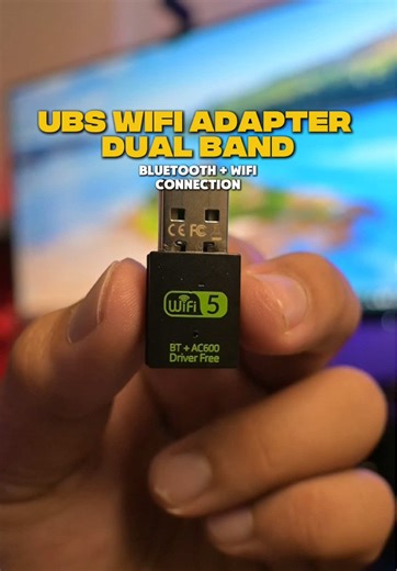 USB WiFi Adapter for Seamless 2.4G Connections