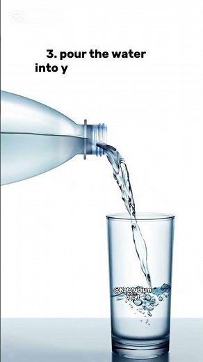 how to drink water (tutorial)