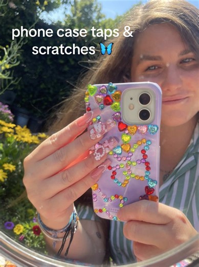 DIY Bejeweled Phone Case with One-Handed Technique