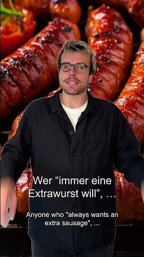Es geht um die Wurst! 🌭 #deutschlernen #learngerman #shorts