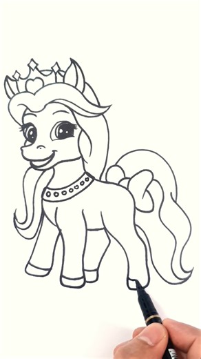 UNICORN DRAWING #drawing #drawingtutorials #unicorndrawing