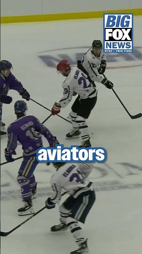 Elmira Aviators gear up for home opener at LECOM Event Center #hockey #elmirany #localsports