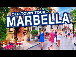 MARBELLA OLD TOWN | 4K Walking Tour