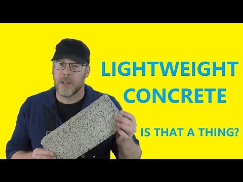 Can You Make Lightweight Concrete?