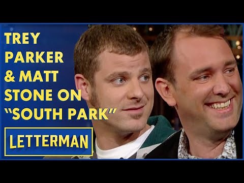 South Park's Trey Parker & Matt Stone Love Fart Jokes | Letterman