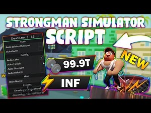 *NEW* Strongman Simulator Script (PASTEBIN 2024) (INF ENERGY)