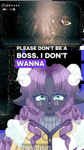 please dont be a boss #vtuber #shorts #silksong