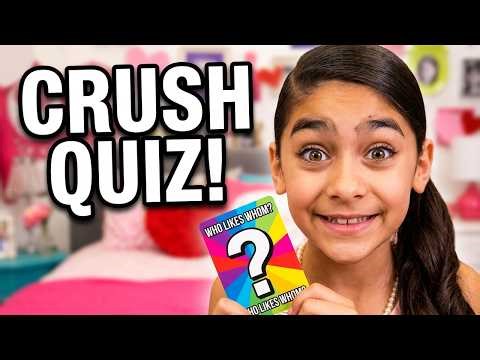 We Guessed Each Other's CRUSHES | Crush Quiz