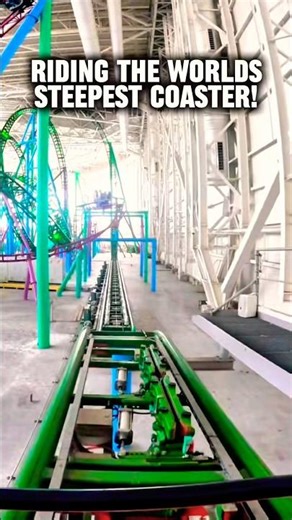 TMNT SHELLRAISER BACK OPEN (POV PT.1) #fun #scary #pov #rollercoaster #ride #fyp #shorts #gopro