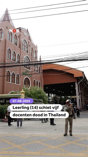 Leerling (14) schiet vijf docenten dood in Thailand