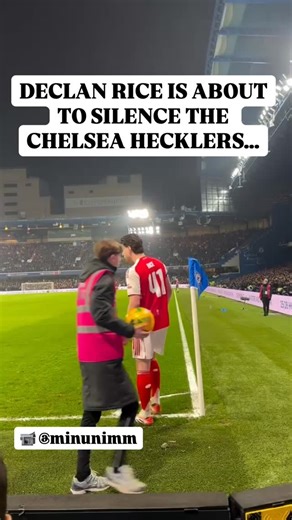 Imagine how good Declan Rice felt in this moment 😝 📹 @minunimm | Men In Blazers