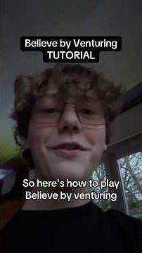 How to play Believe by Venturing #malakai #janeremover #tutorial #ghostholding #shorts #howtoplay