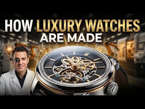 Inside a Luxury Mechanical Watch Factory | How High-End Watches Are Made Step by Step