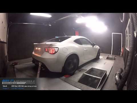 Reprogrammation Moteur Toyota GT86 2.0i 200hp (Réel: 195hp) @222hp (Stage 2) par BR-Performance