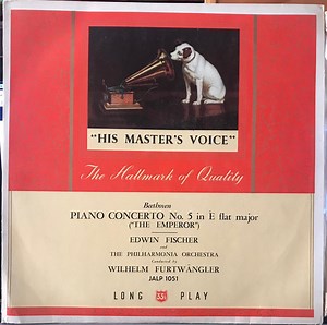 Beethoven / Edwin Fischer, Wilhelm Furtwängler, The Philharmonia Orchestra - Concerto No. 5 In E Flat Major ("The Emperor")
