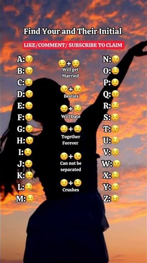 FIND YOUR AND THEIR INITIALS #shorts #love #initials #soulmate