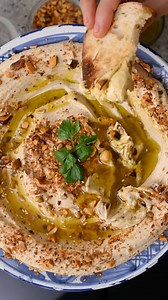 Samira Kazan on Instagram: "YAY or NAY? Creamy Hummus 🤩 This is something I can eat probably every day. ☺️ And of course you can use canned chickpeas! Recipe on the blog: Hummus - https://www.alphafoodie.com/simple-creamy-homemade-hummus-recipe-faqs/ Dukkah - https://www.alphafoodie.com/how-to-make-dukkah/ Would you give this a try? #hummus #hummusrecipe #chickpeas #hummuslover #humus #hummusdip #chickpea #dukkah #dukkahspice #vegan #chickpearecipe #middleeasternfood #tahinisauce #dip #h
