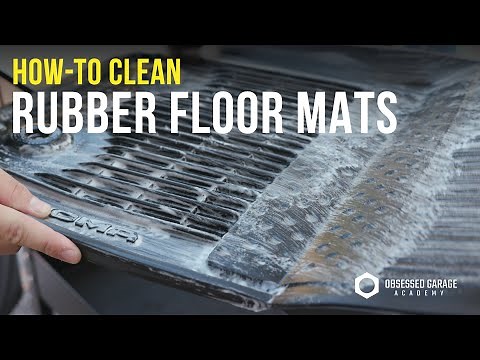 How to Clean Rubber Floor Mats - The Correct Way