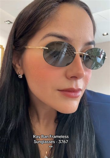#creatorsearchinsights Frameless Sunglasses Ray Ban Frameless Sunglasses #raybanframelesssunglasses #framelesssunglasses #rayban #glassesrecomendation